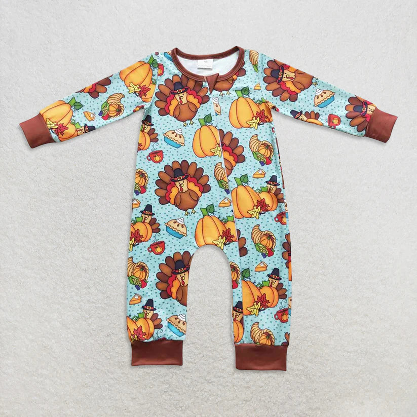 Matching Baby girls boys Thanksgiving  clothing