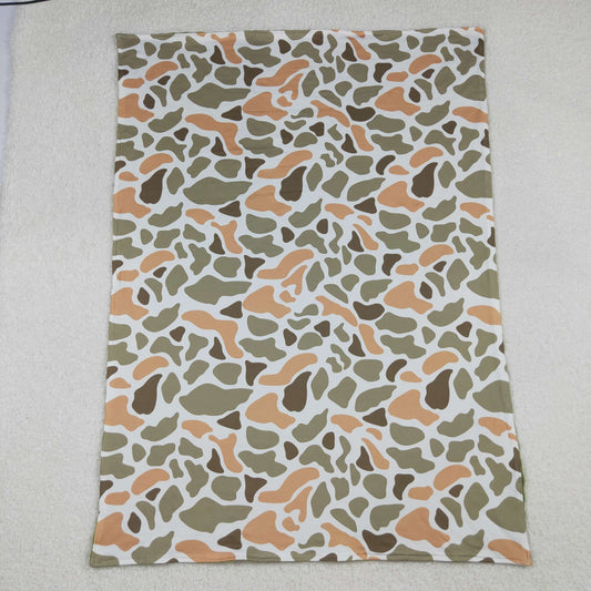 BL0223 baby blanket camo blanket