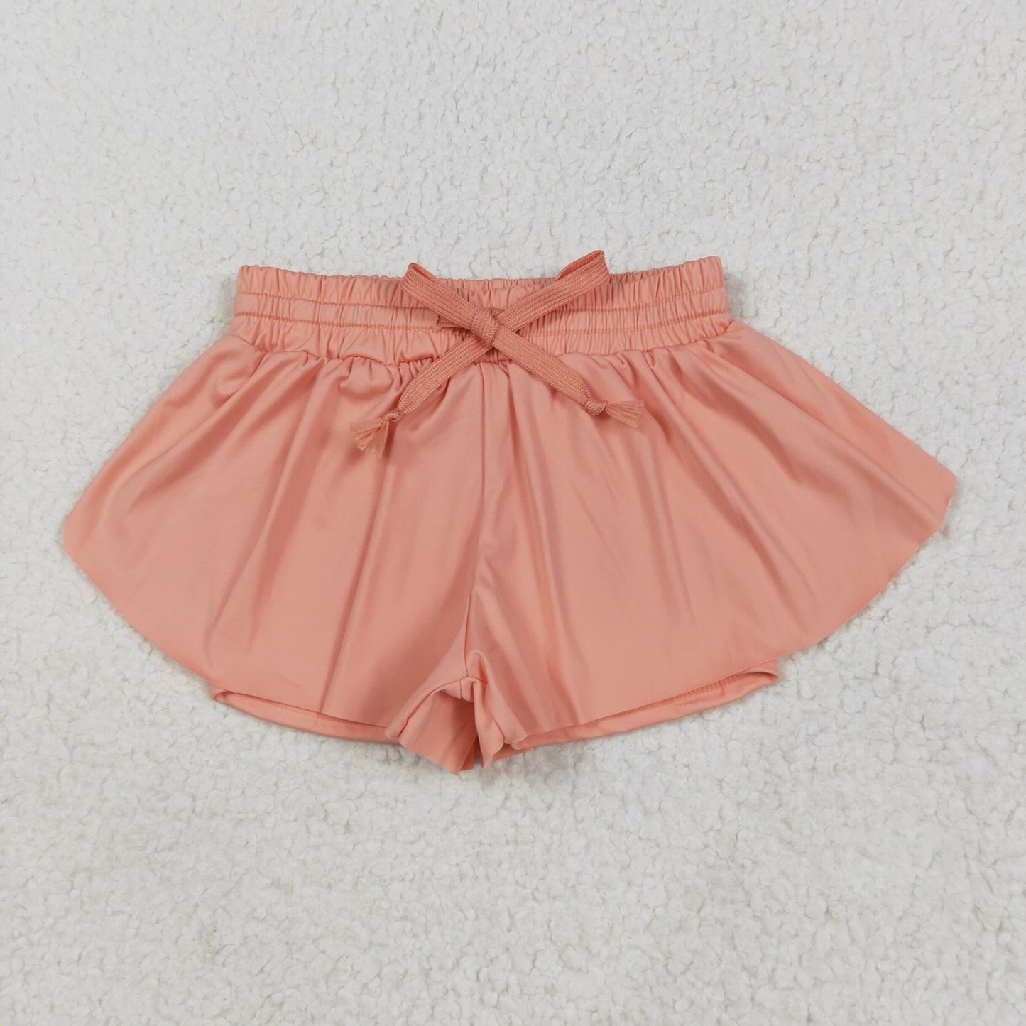 SS0547 baby girls orange shorts yoga