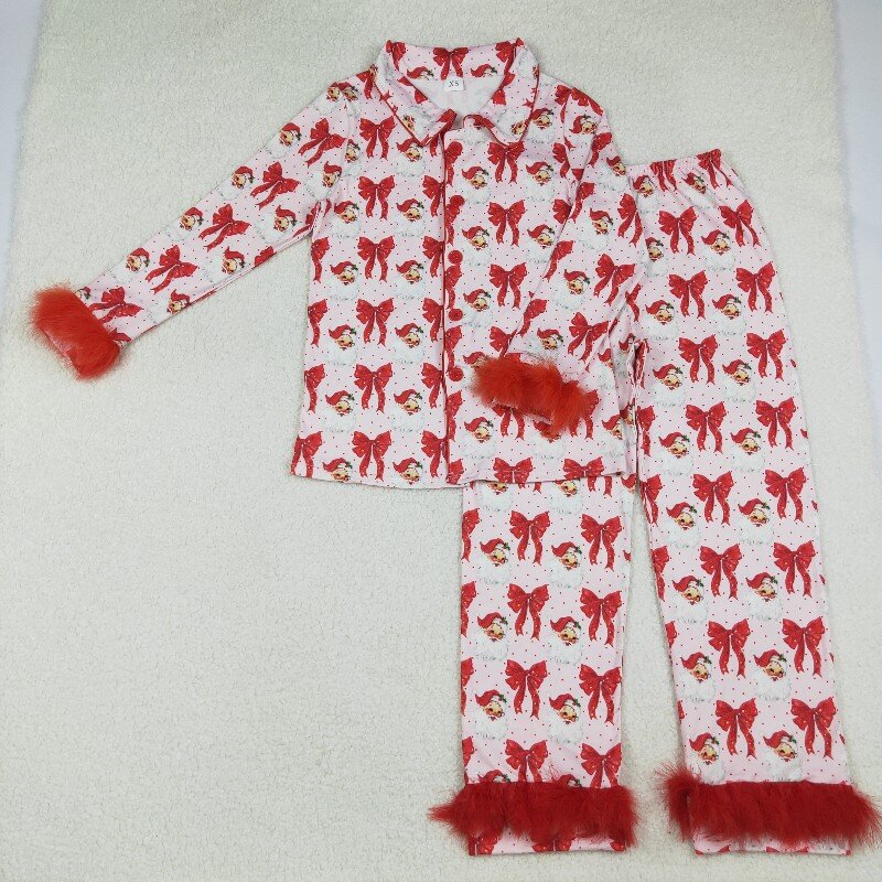 Matching Adult women Christmas furry pajamas