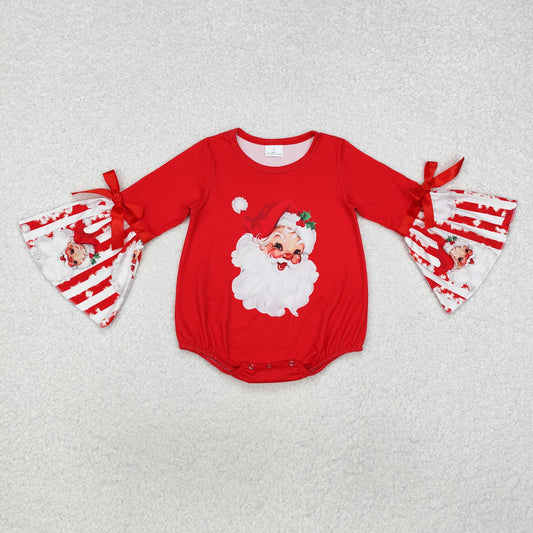 LR1918 Baby girls Christmas santa romper