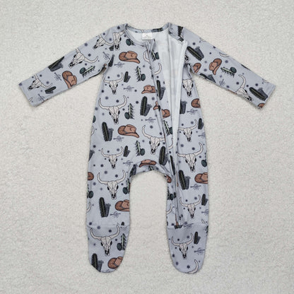 LR1999 Baby boys hunting dog romper