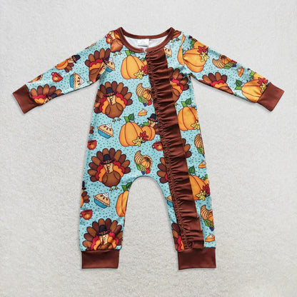 Matching Baby girls boys Thanksgiving  clothing