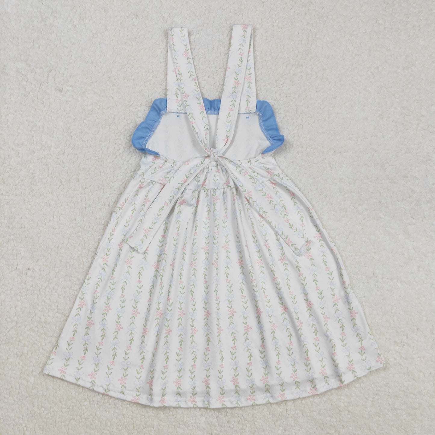 GSD1099 Girls flower leaf Dress