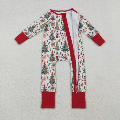Matching Baby boys Christmas romper & pajamas clothing