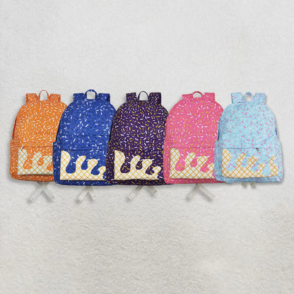 Matching Ice cream  Waffle schoolbag