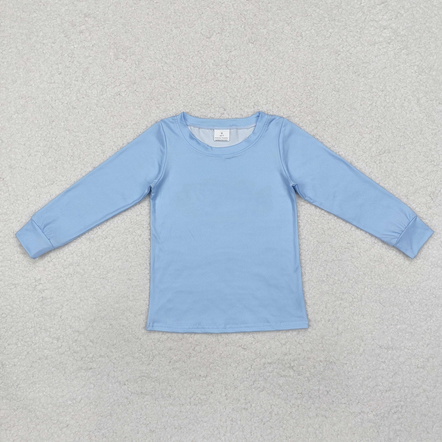 BT0952 Boys blue fish long sleeves Top