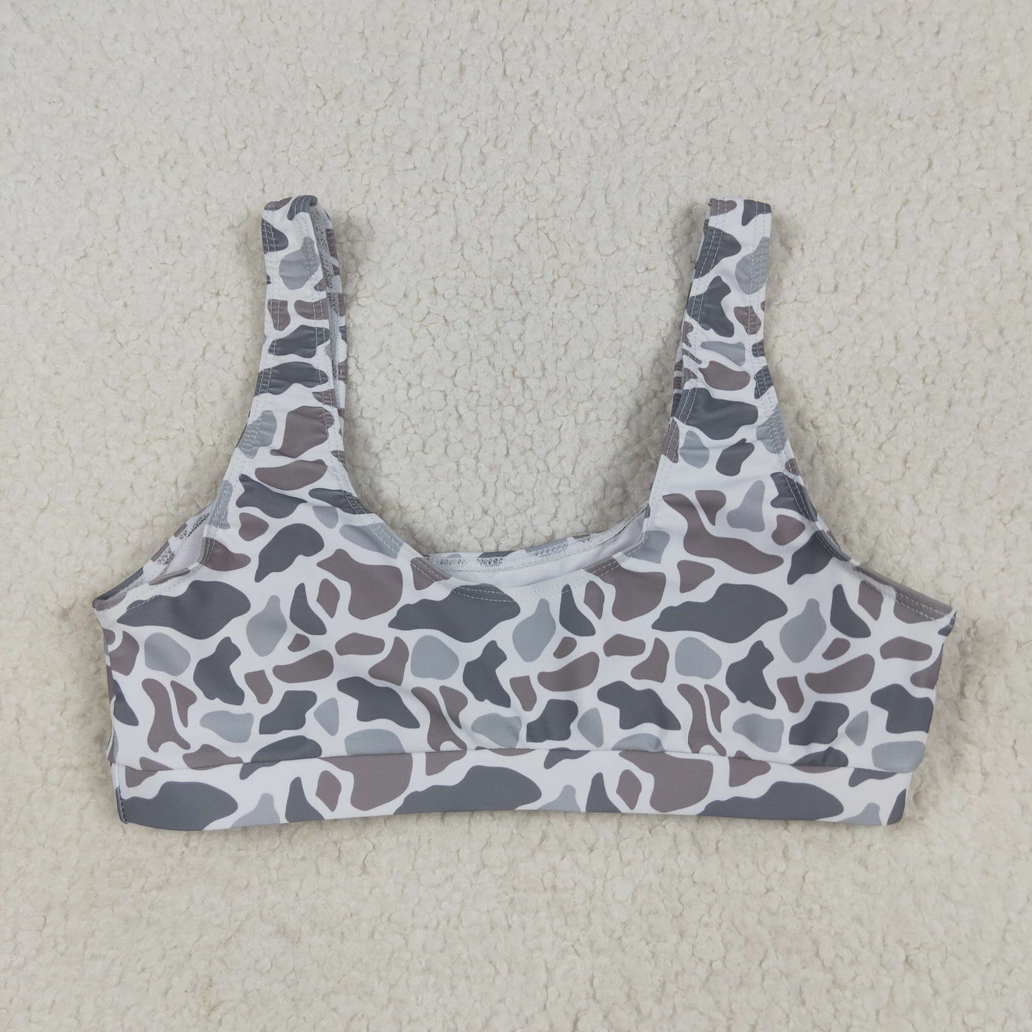 S0556 Adult women grey Camo swimsuit