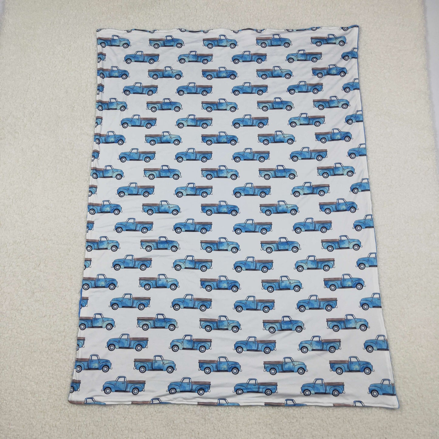 BL0062 Baby blue car Blankets