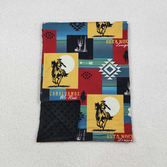 BL0078 Baby Wild cowboy Blankets