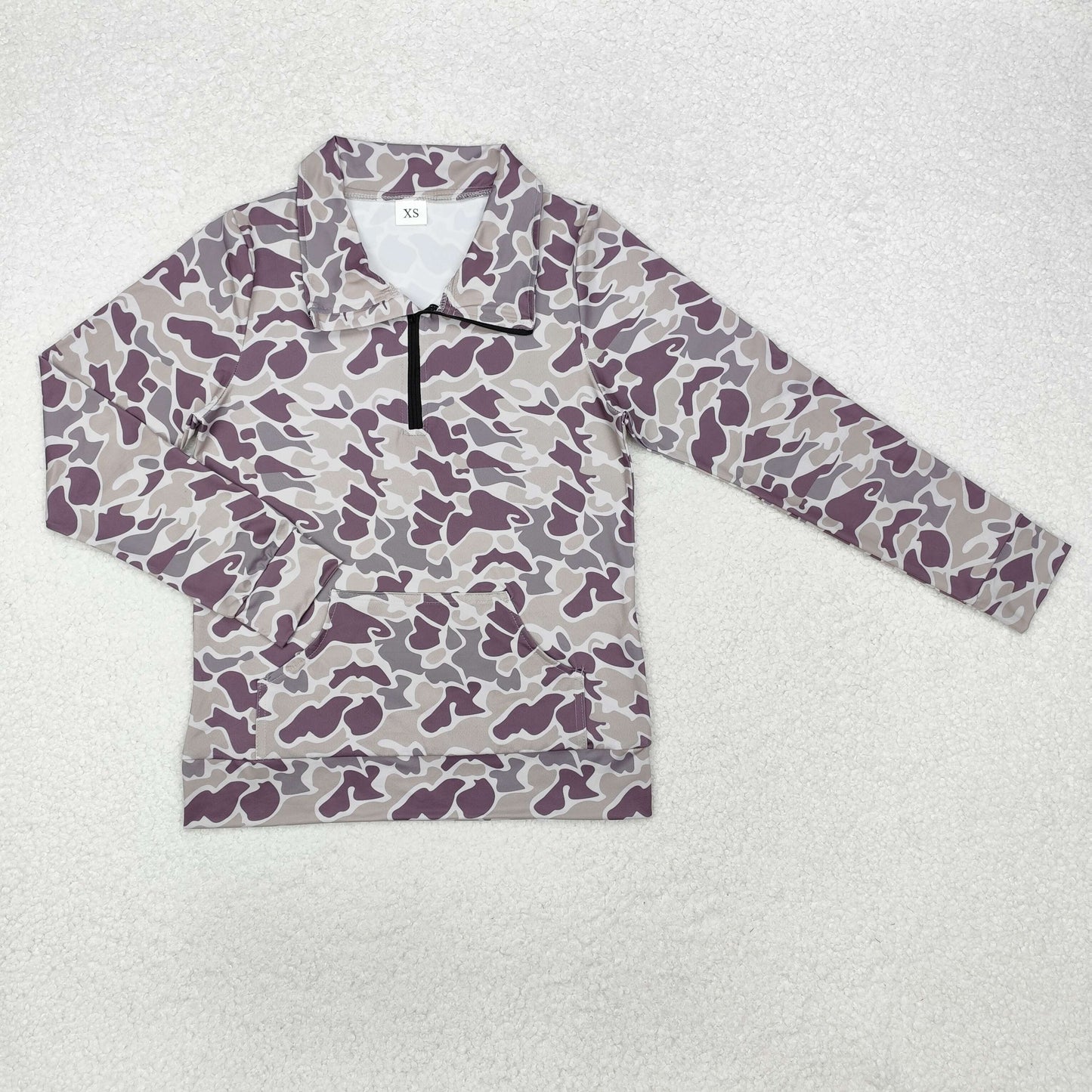 GT0827 adult camo pullover