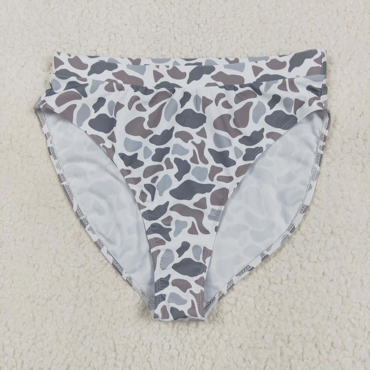 S0557 Adult women grey Camo swimsuit