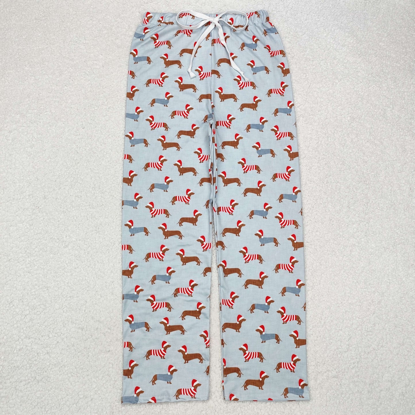 P0686 Adult man Christmas dog Pants