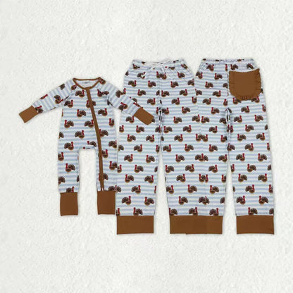 Family Matching Adult Baby turkey clothes