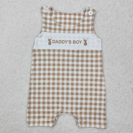 SR2299 Baby daddy's boy romper