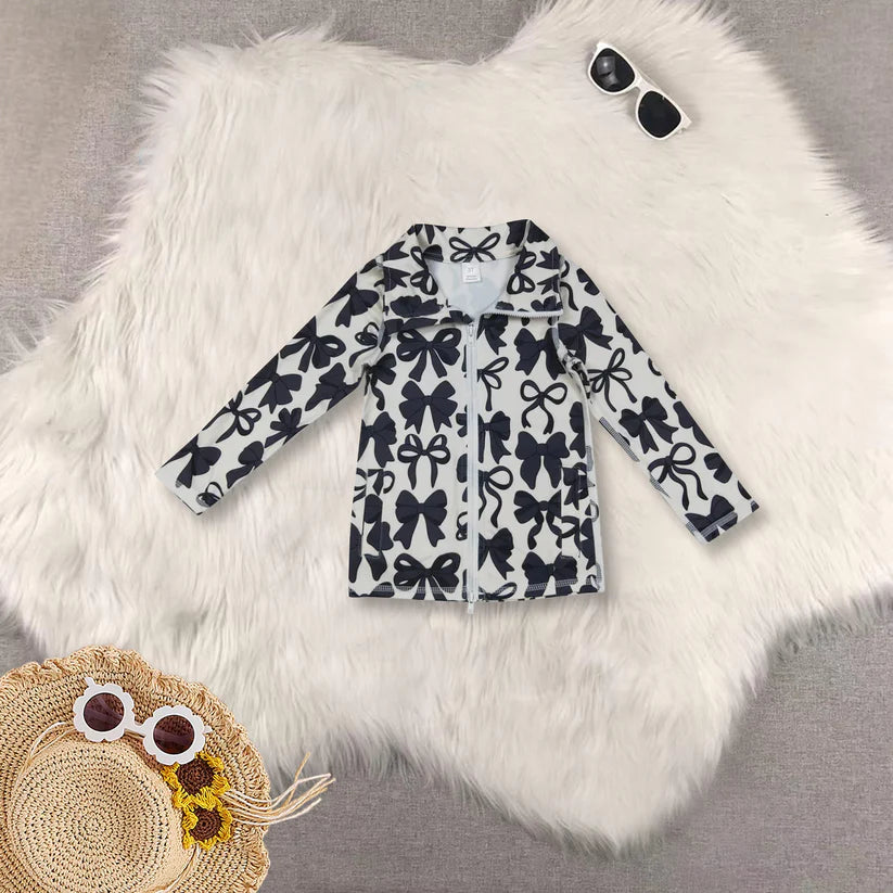 Family Matching Adult Baby girls black bow clothing