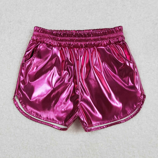 SS0414 Baby girls rose shorts