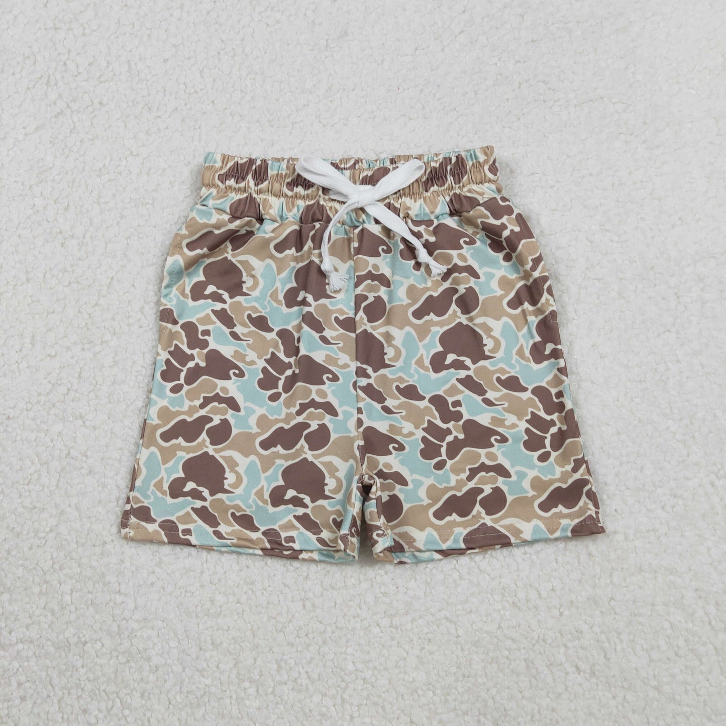SS0697 baby boys camo shorts
