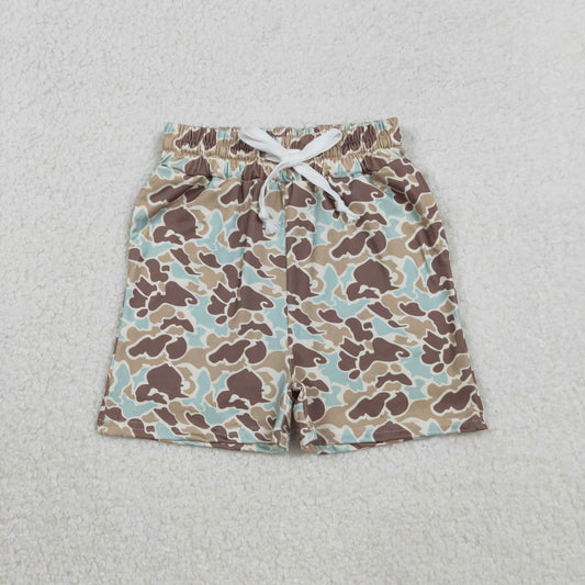 SS0697 baby boys camo shorts