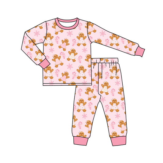 MOQ 3 Custom design Boys Christmas Pajamas bamboo