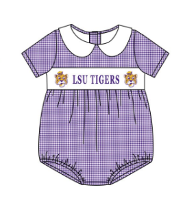 Custom moq 3 Baby boys LSU bubble