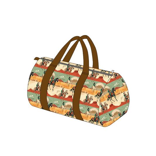 Pre-order BA0265 western Duffle Bag 18.5x11.2x7.9 inches