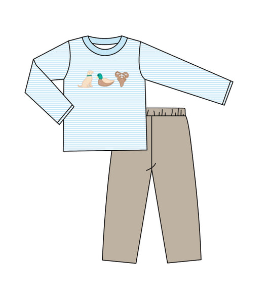 Pre-order BLP0918 baby Boys hunting outfits ( Deadline September 23 )