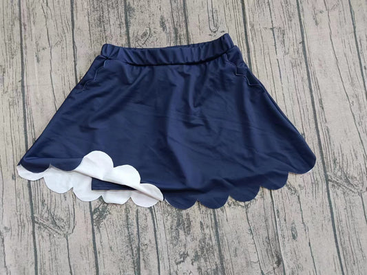 Discount RTS baby girls navy skirt
