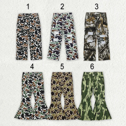 Matching Baby boys girls camo jeans
