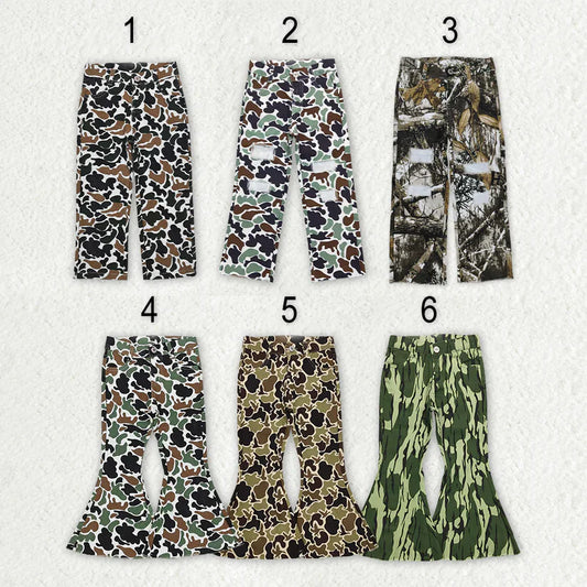 Matching Baby boys girls camo jeans