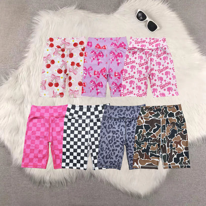 Matching RTS baby girl boys clothes summer yoga Cycling shorts