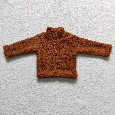 Matching RTS Baby Boys Girls winter sherpas zipper coat