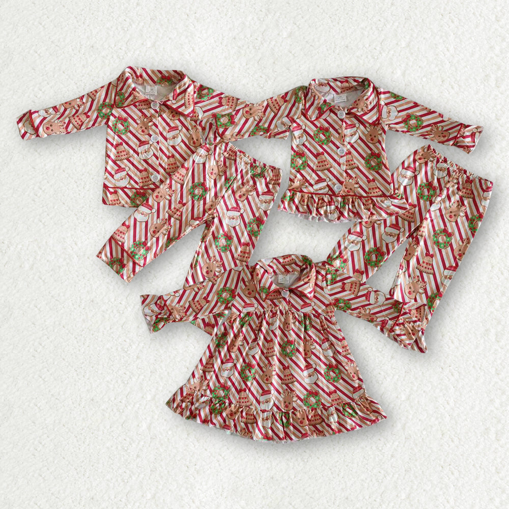 2.99 Matching Baby girls Christmas red clothing