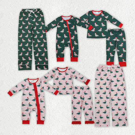 Family Matching Adult Baby girls boys Christmas pie pajamas clothes