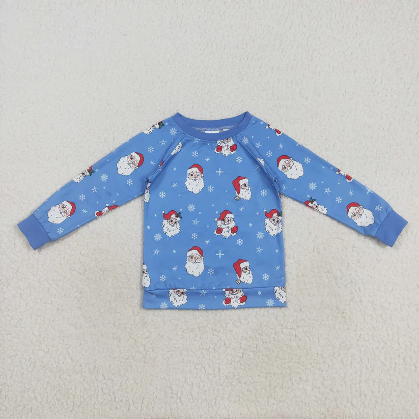 Matching Baby boys girls Christmas long-sleeved top