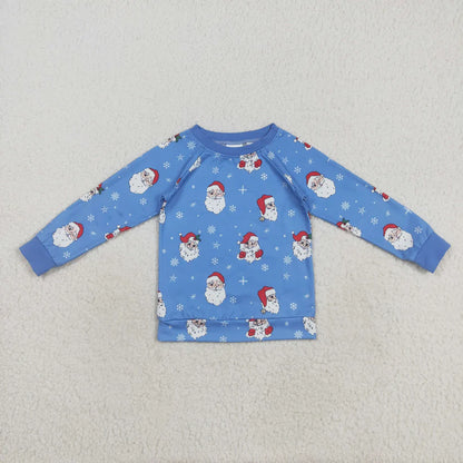 Matching Baby boys girls Christmas long-sleeved top