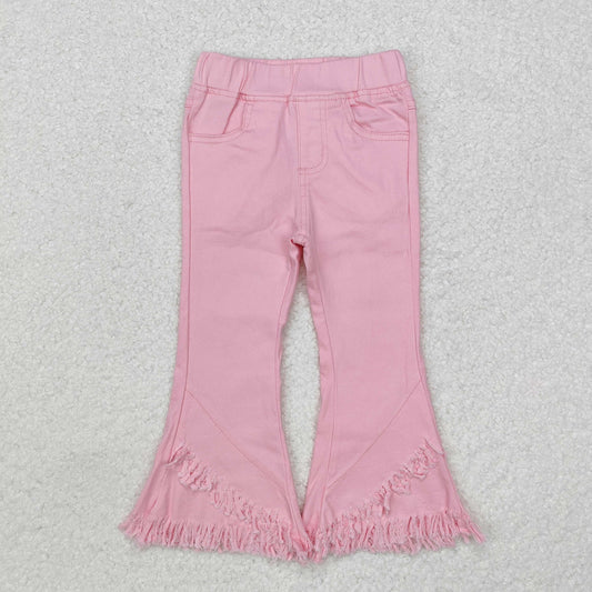 P0463 Girls pink Jeans