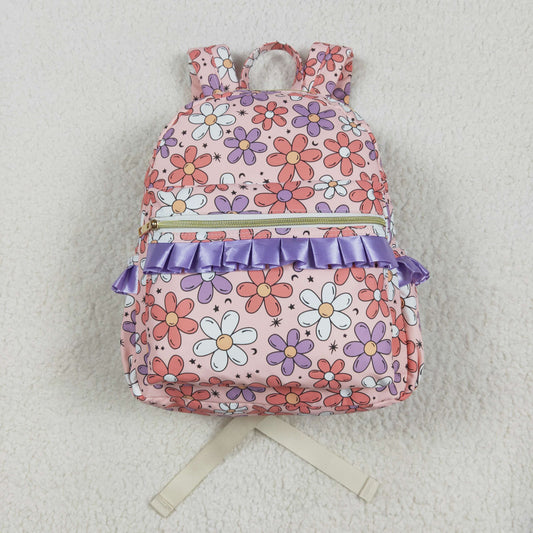 BA0240 baby girls flower floral Backpack