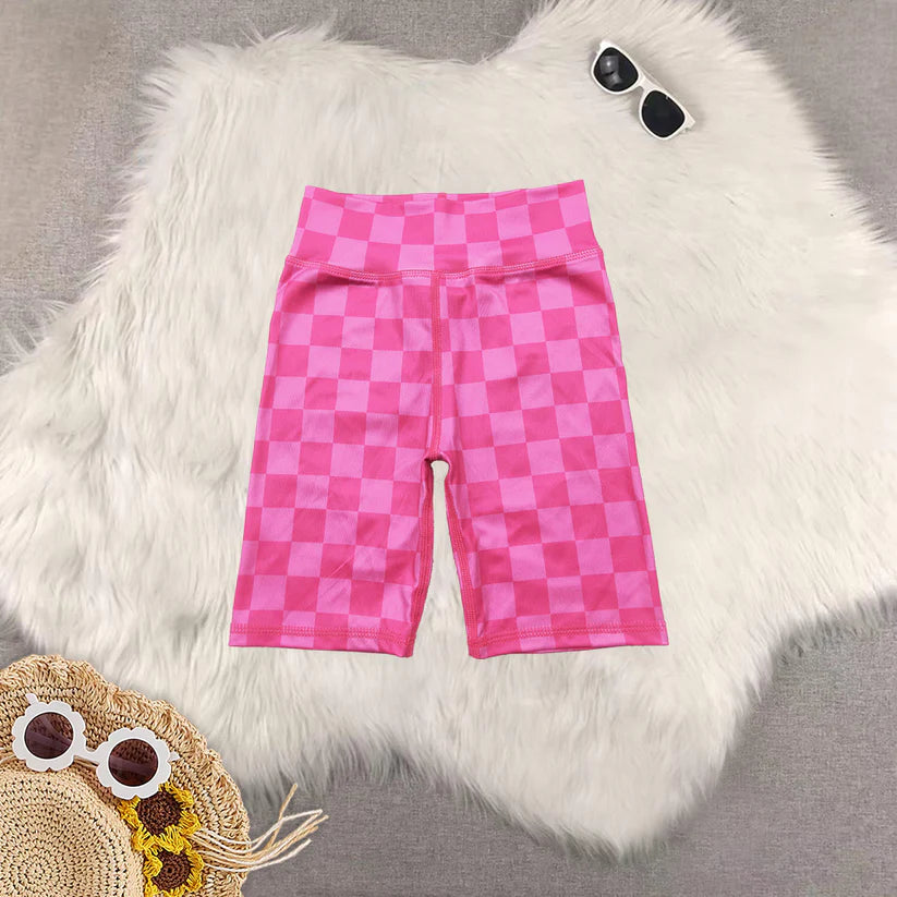 Matching RTS baby girl boys clothes summer yoga Cycling shorts