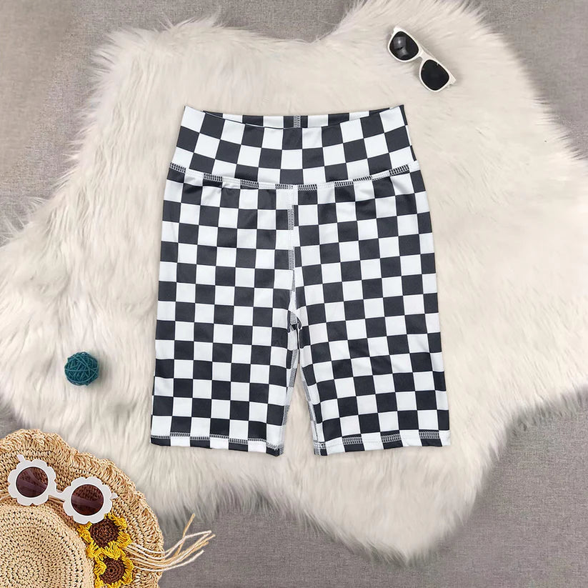 Matching RTS baby girl boys clothes summer yoga Cycling shorts