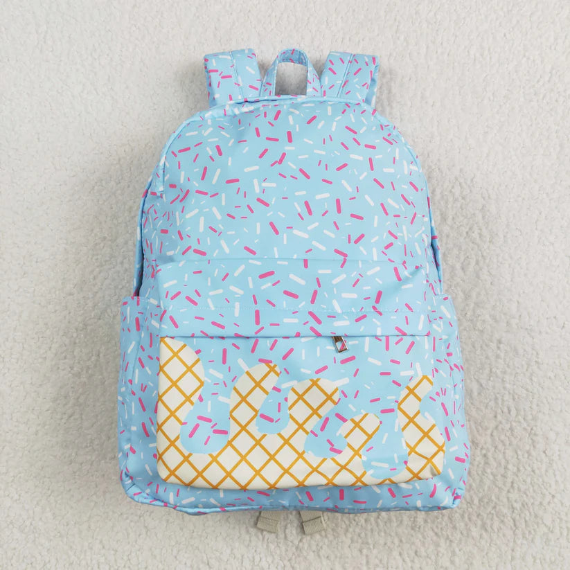 Matching Ice cream  Waffle schoolbag