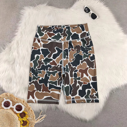 Matching RTS baby girl boys clothes summer yoga Cycling shorts