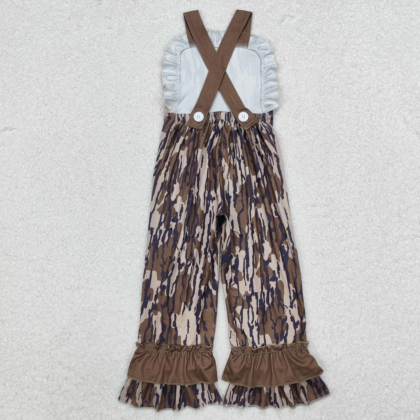 SR1989 Girls camo Overalls