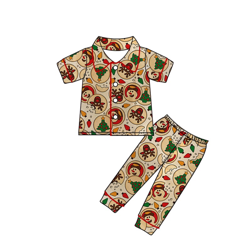 MOQ 5 Custom design adult women Christmas pajamas