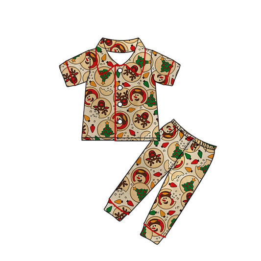 MOQ 5 Custom design adult women Christmas pajamas