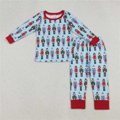 Matching Baby girls Christmas long sleeves pajamas