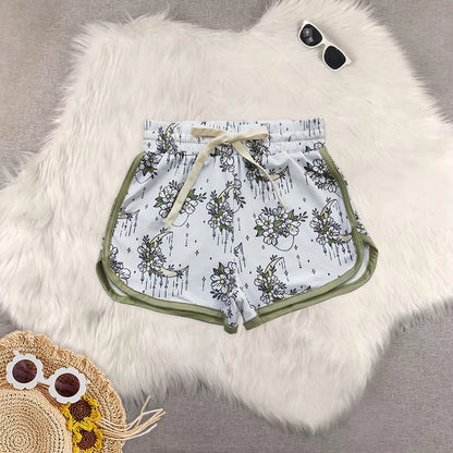 Matching Baby girls summer shorts