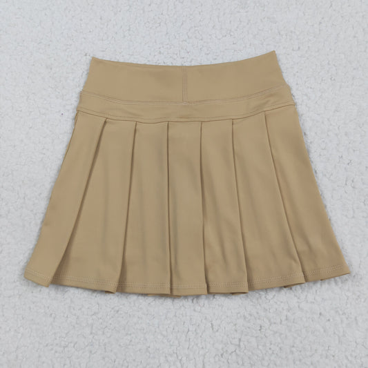 GLK0123 Girls Khaki Skirt yoga