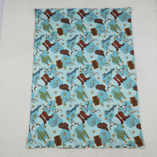 BL0175 Baby western Blankets 29x43 inches