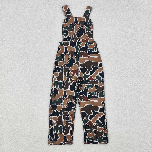 SR1988 baby boys camo Overalls